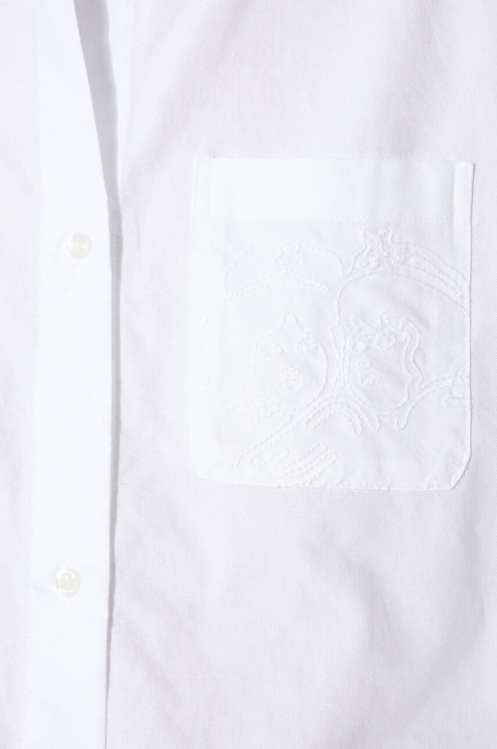Βαμβακερό φόρεμα Fiorucci Angel Embroidered W01FPDSH063CO01WH01 λευκό
