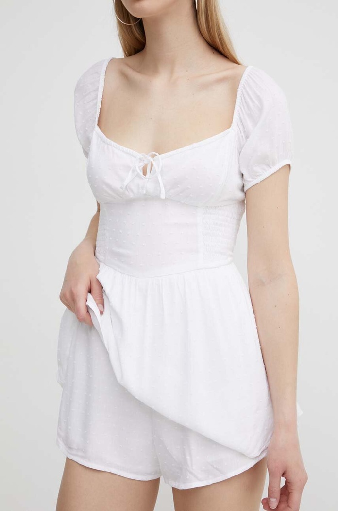 Hollister Co. kombinezon KI359.4172.100 biały