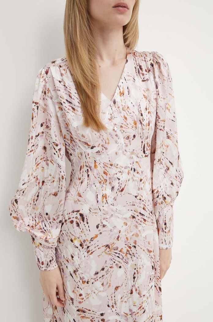 Bruuns Bazaar rochie PellitoryBBLenea dress roz BBW3984
