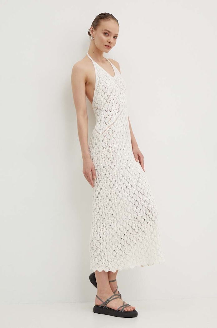 Superdry Rochie W8011736A.8ML bej SS24