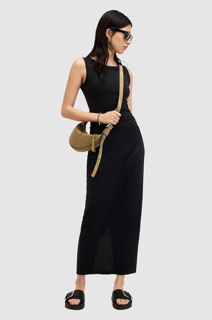 AllSaints sukienka letnia z bawełną KATARINA DRESS W009DA