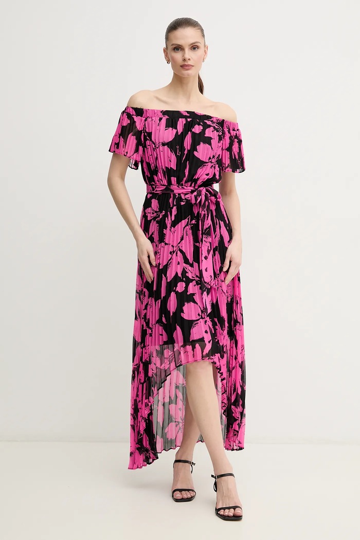 Joseph Ribkoff rochie diamant roz 241908