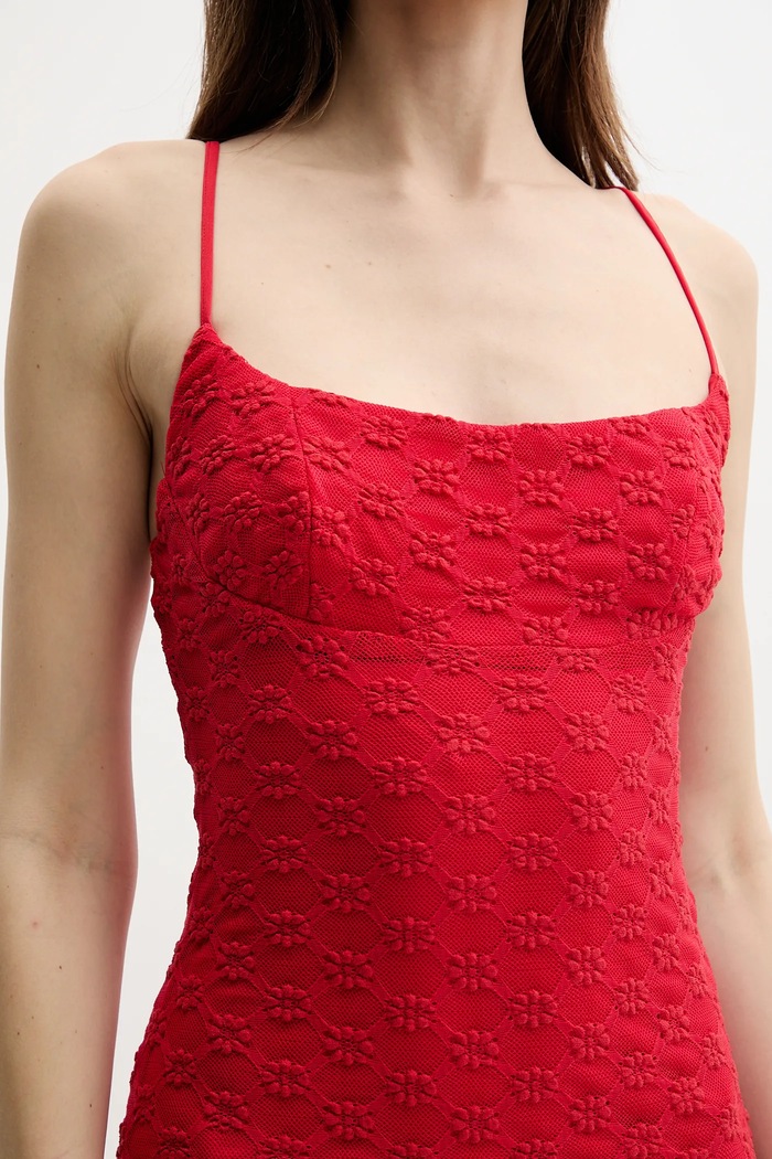Bardot rochie ADONI rosu 57998DB1