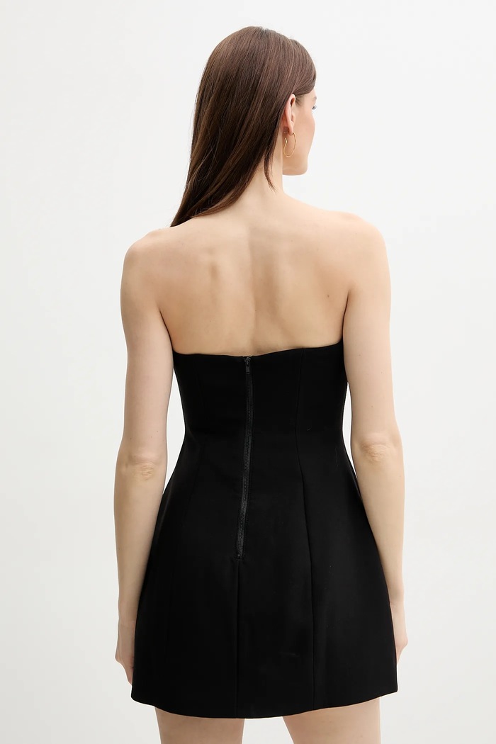 Îmbrăcăminte Bardot Rochie evazată KAROLINE 59333DB negru