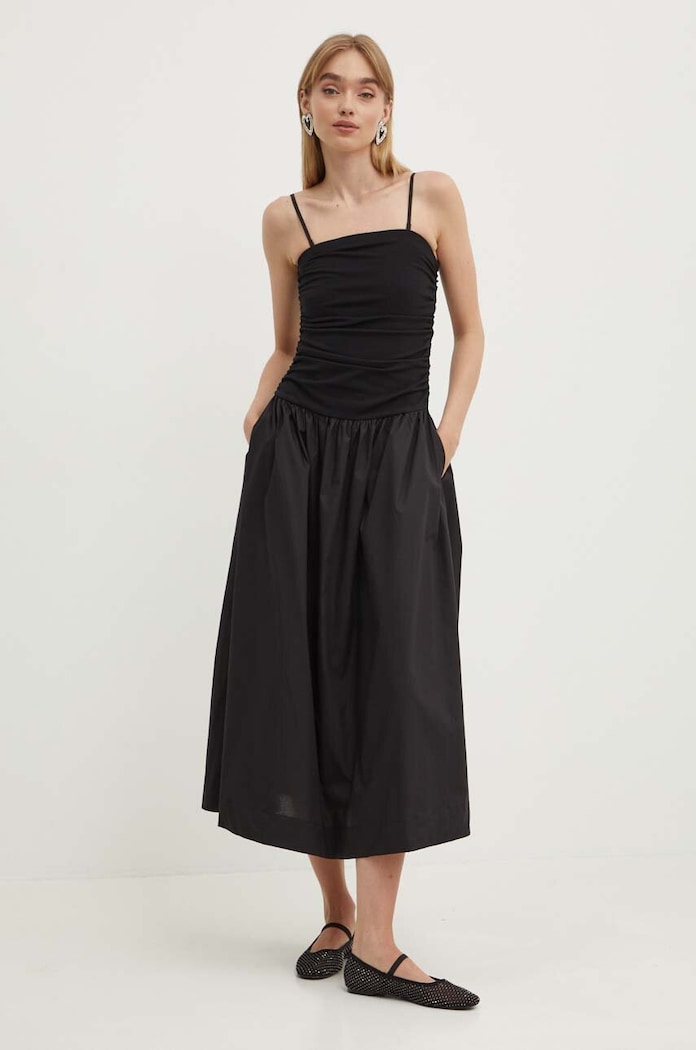 Рокля Never Fully Dressed LolaAp еластичен черен NFDDR1404