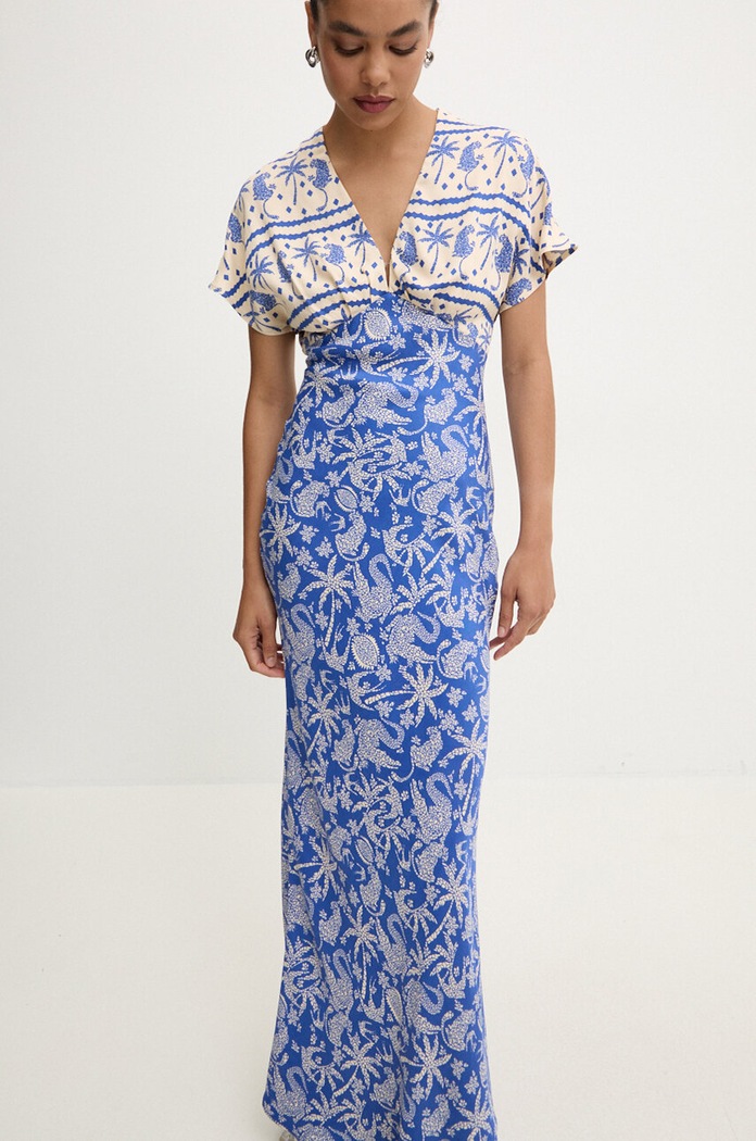 Never Fully Dressed vestito Elodie Dress blu NFDDR1300