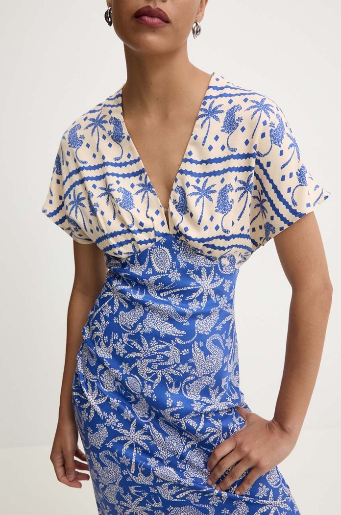 Never Fully Dressed vestito Elodie Dress NFDDR1300 blu