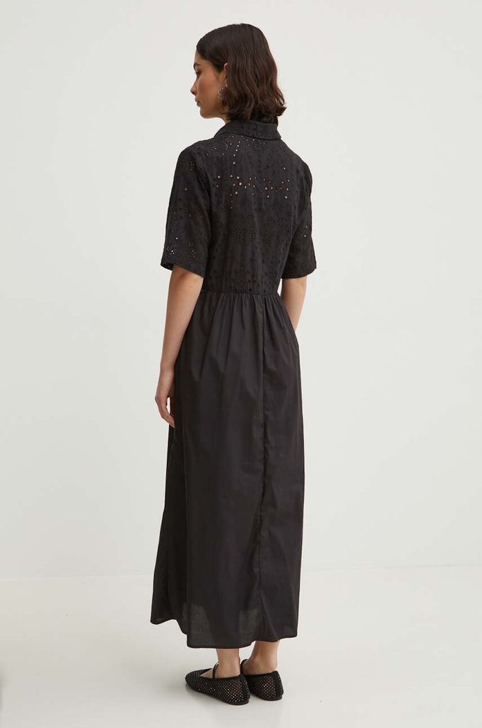 Oblečení Bavlněné šaty Never Fully Dressed Hayley Dress NFDDR1296 černá