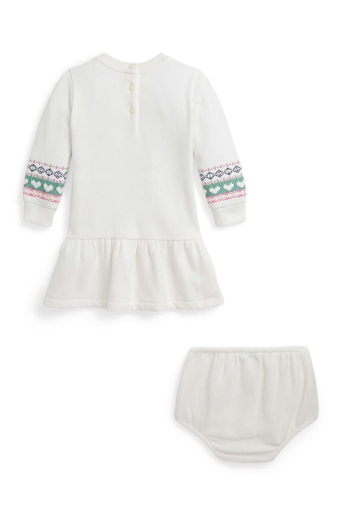 Polo Ralph Lauren sukienka niemowlęca 310926454001 beżowy SS24