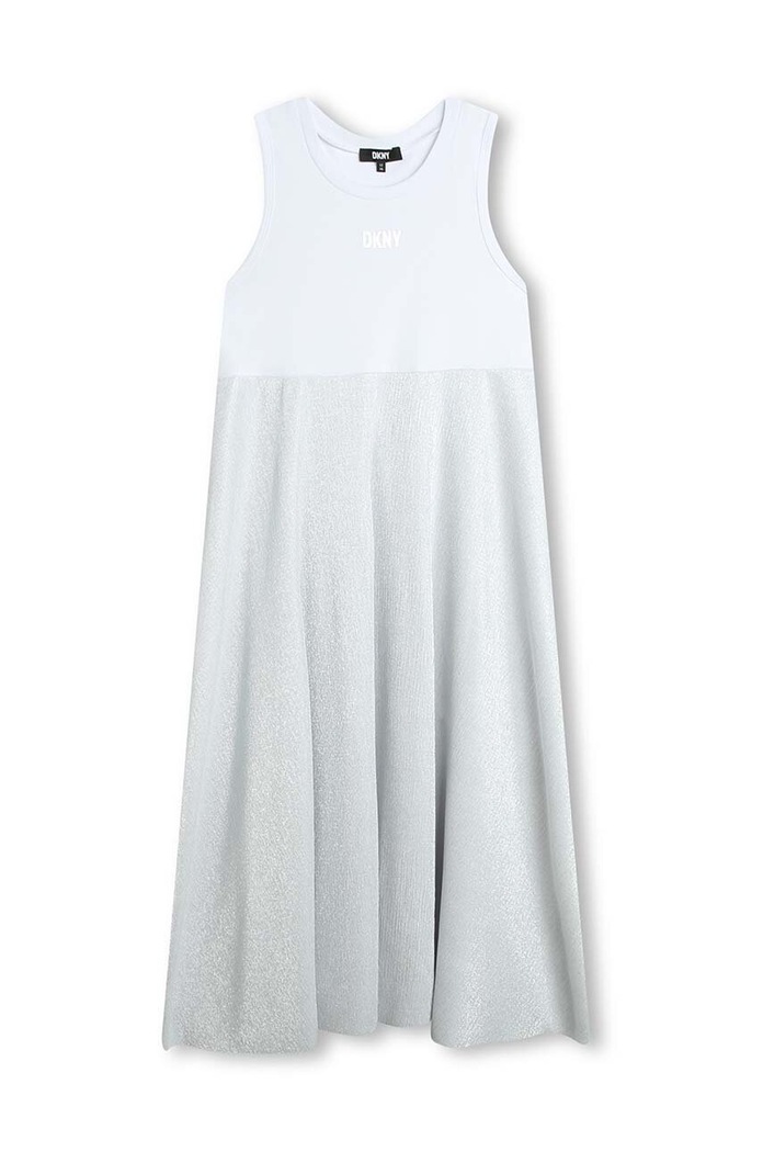 Dkny sukienka dziecięca szary D60116.114.150