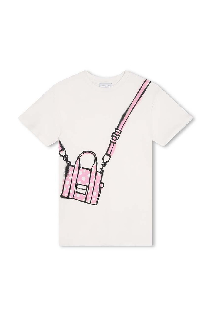 Marc Jacobs gyerek pamutruha rövid bézs W60072.114.150