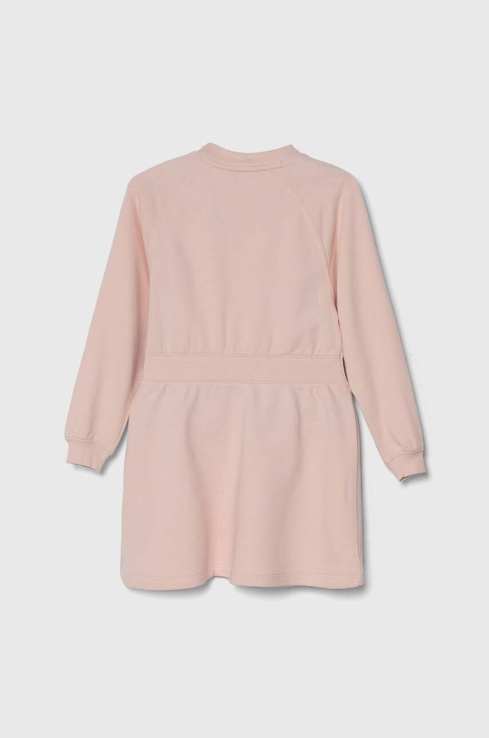 Otroška obleka Tommy Hilfiger KG0KG07787.PPYH roza SS24