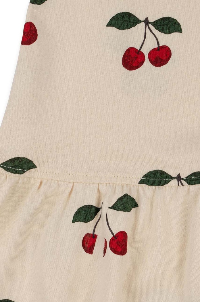 Rochie din bumbac pentru copii Konges Sløjd KS100946 rosu