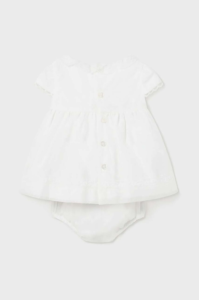 Φόρεμα μωρού Mayoral Newborn 1821.2L.Newborn.PPYH μπεζ SS24