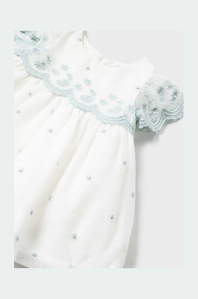Κοριτσίστικα Φόρεμα μωρού Mayoral Newborn 1826.2N.Newborn.PPYH πράσινο