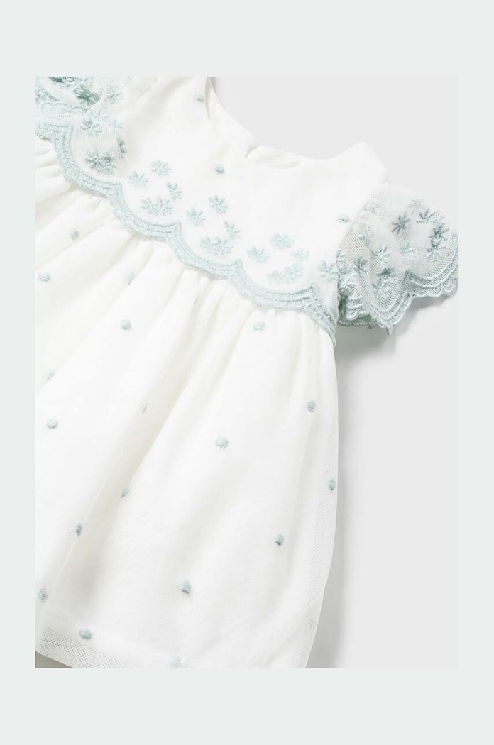 Κοριτσίστικα Φόρεμα μωρού Mayoral Newborn 1826.2N.Newborn.PPYH πράσινο