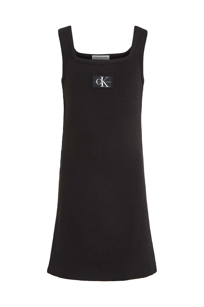Παιδικό φόρεμα Calvin Klein Jeans IG0IG02471.PPYH μαύρο SS24