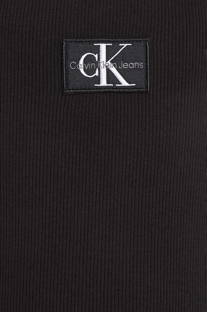 Παιδικό φόρεμα Calvin Klein Jeans μαύρο IG0IG02471.PPYH