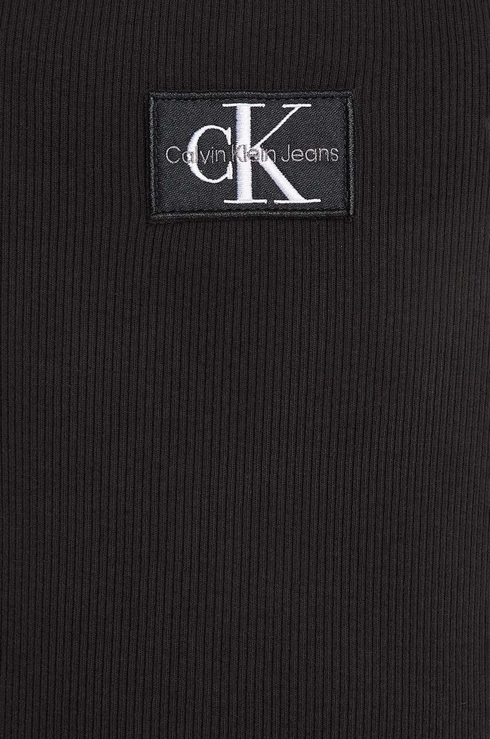 Παιδικό φόρεμα Calvin Klein Jeans μαύρο IG0IG02471.PPYH