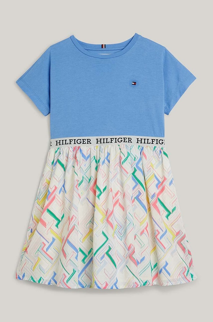 Tommy Hilfiger gyerek pamutruha KG0KG08098.128.176.PPYH többszínű SS24
