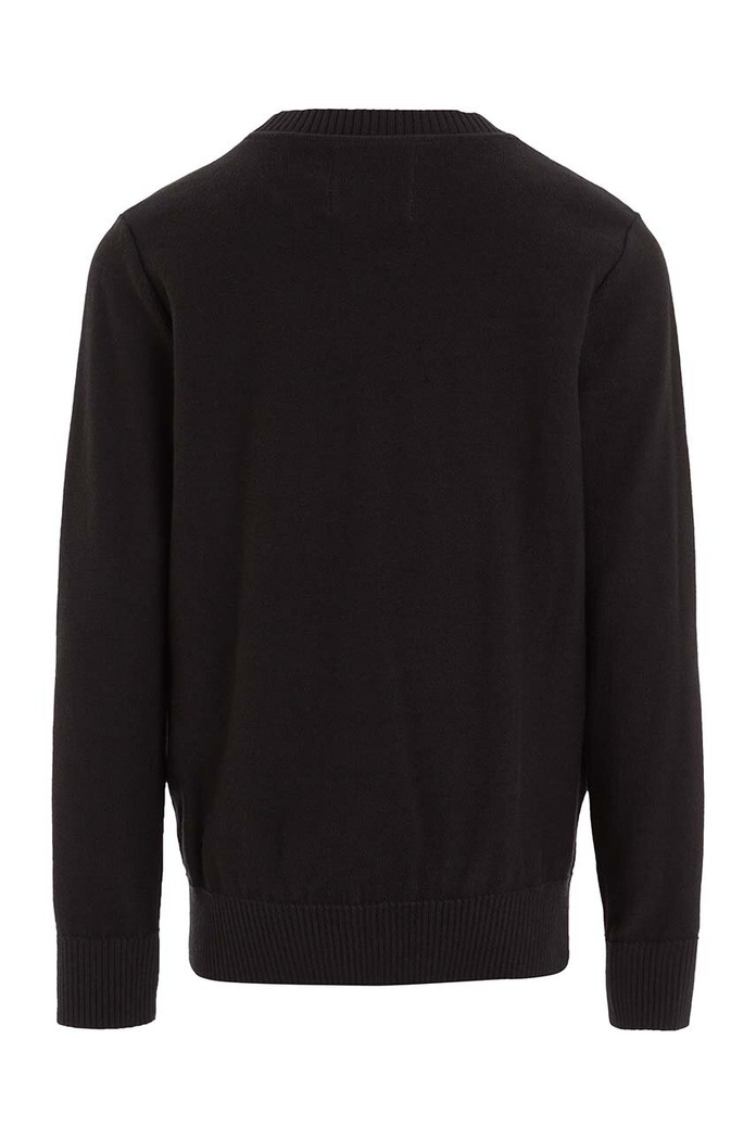 Chłopiec Calvin Klein Jeans sweter bawełniany dziecięcy IB0IB01961.116.PPYH czarny