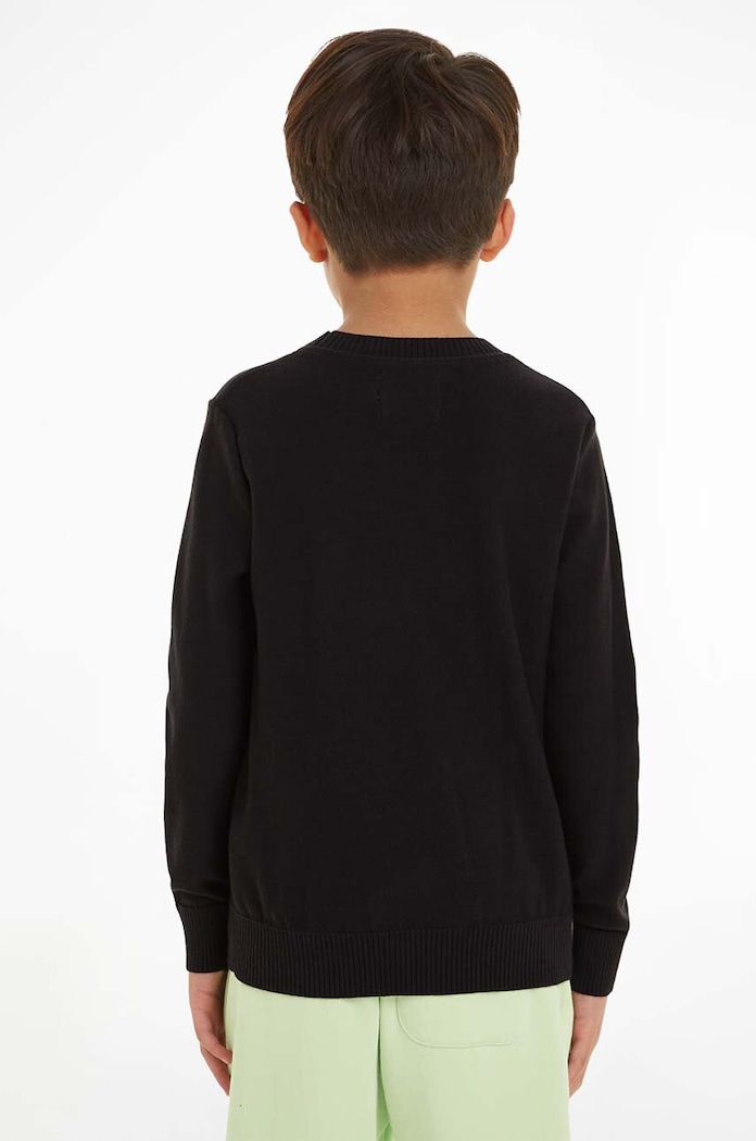 Calvin Klein Jeans sweter bawełniany dziecięcy IB0IB01961.116.PPYH