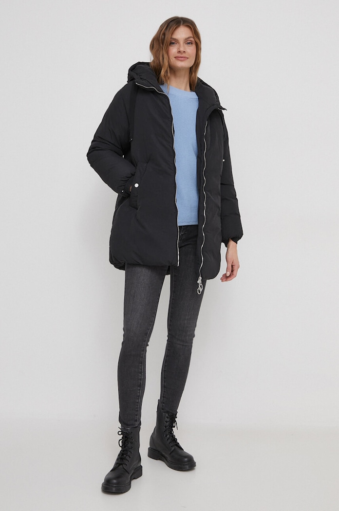 Tommy Hilfiger pulover de bumbac WW0WW40751 albastru AW24