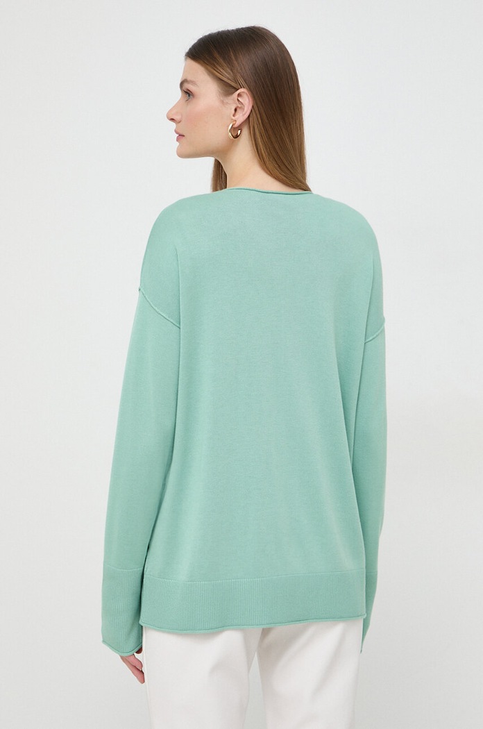 Odzież BOSS Orange sweter 50507163 zielony