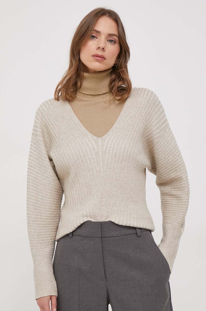 Свитер Dkny остальные бежевый P3KSAL67