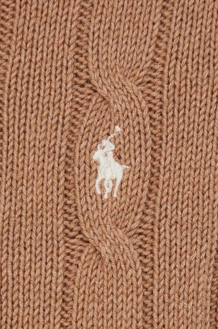 Βαμβακερό πουλόβερ Polo Ralph Lauren 211943903 μπεζ