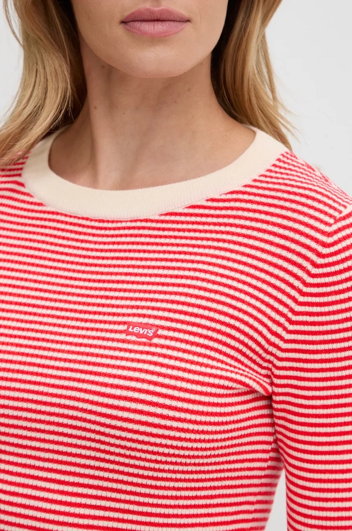 Levi's sweter A0719 czerwony