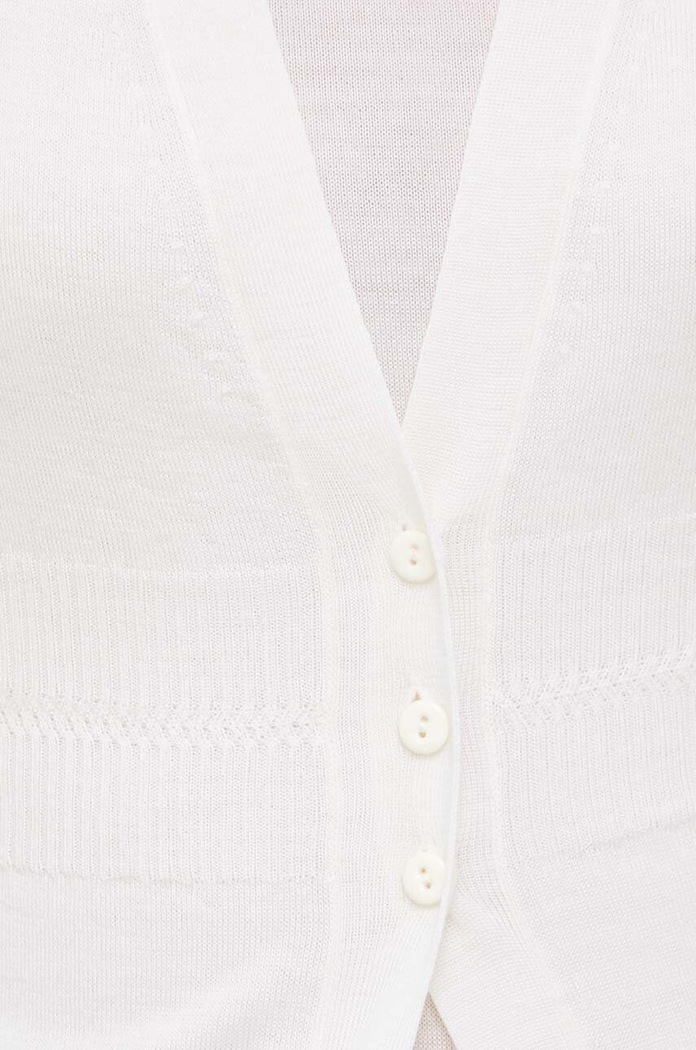 Kratka majica in volnena jopica Max Mara Leisure 2416381027600