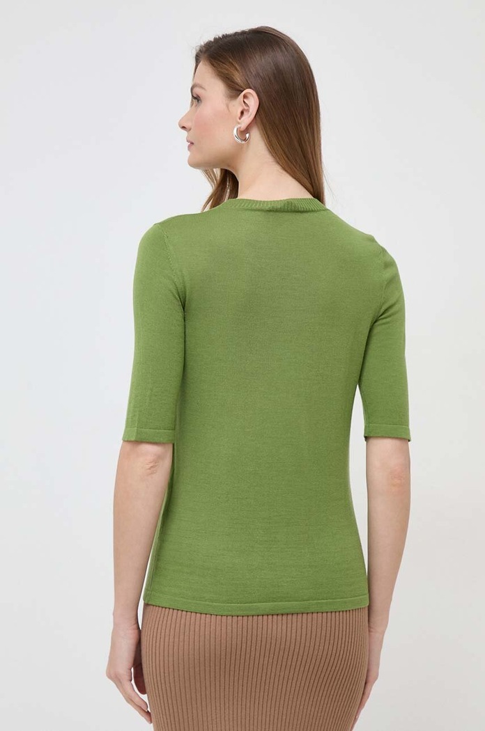 Max Mara Leisure tricou și cardigan de lână 2416381027600 verde