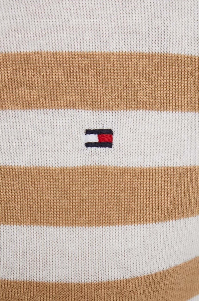 Tommy Hilfiger pulóver WW0WW37937 bézs
