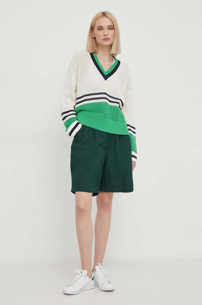 Pepe Jeans Pulover de bumbac PL702139 bej SS24