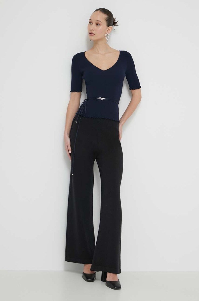 Tričko HUGO 50514288 tmavomodrá SS24