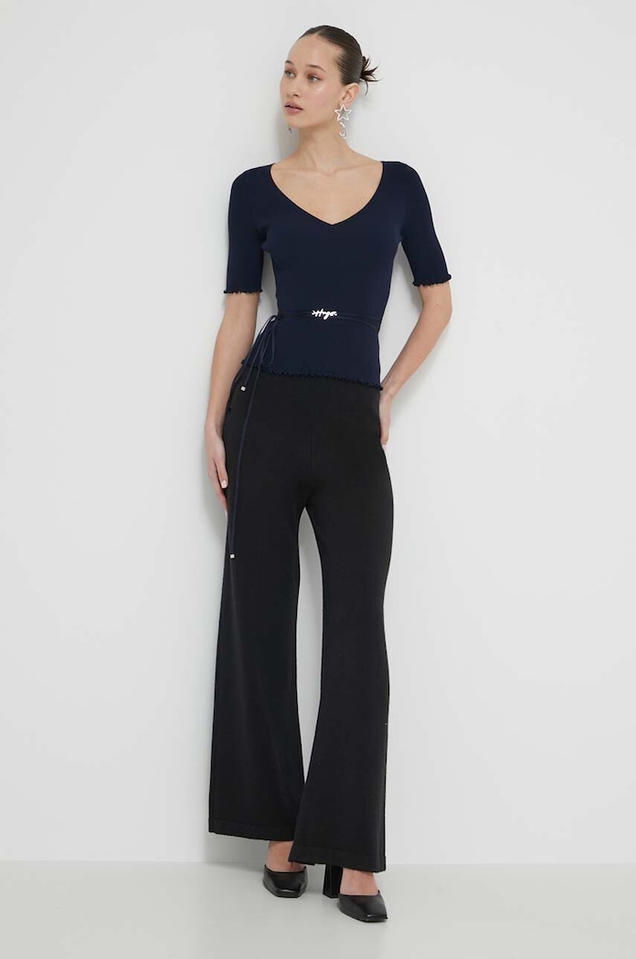 Tričko HUGO 50514288 tmavomodrá SS24