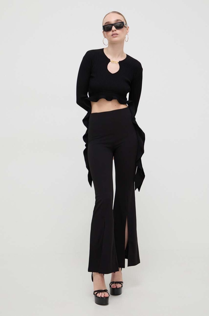 Sveter Versace Jeans Couture 76HAFM01.CMN33 čierna SS24