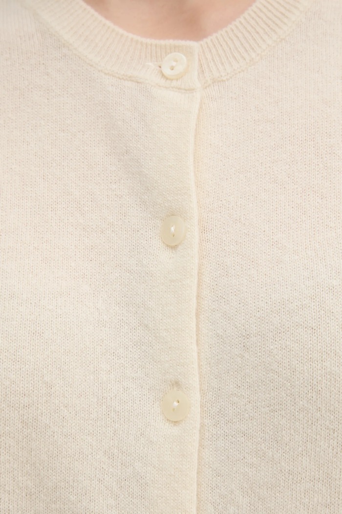 Вълнена жилетка United Colors of Benetton 1002D5485 бежов
