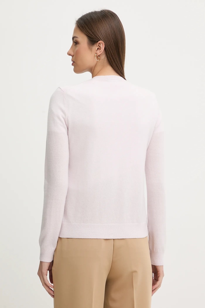 Oblečení Vlněný kardigan United Colors of Benetton 1002D5485 růžová