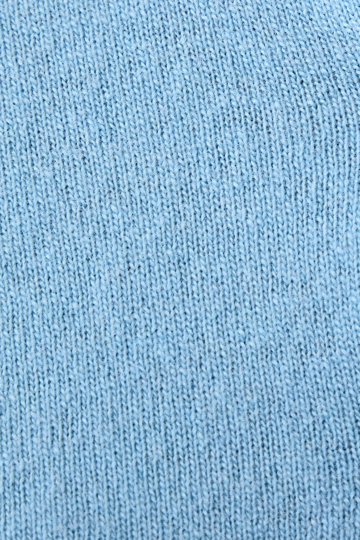 Kardigan damski wełniany United Colors of Benetton niebieski 1002D5485