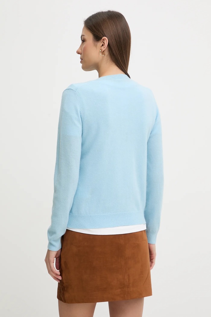Oblečení Vlněný kardigan United Colors of Benetton 1002D5485 modrá