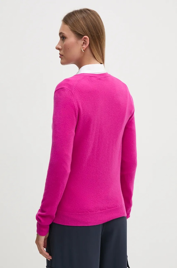 Oblečení Vlněný svetr United Colors of Benetton 1002D4488 růžová