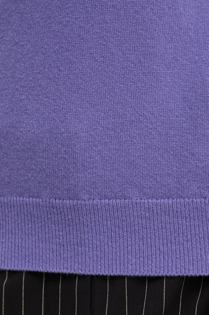 United Colors of Benetton gyapjú pulóver lila 1002D4488
