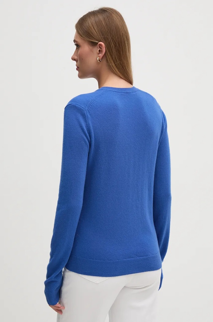 Ruházat United Colors of Benetton gyapjú pulóver 1002D4488 kék