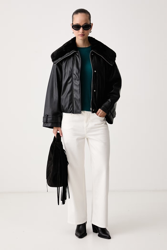 United Colors of Benetton Sweter damski wełniany 1002D1K01 turkusowy SS26