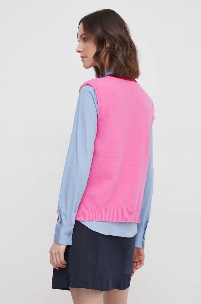 Oblečení Vesta United Colors of Benetton 1266D109N růžová