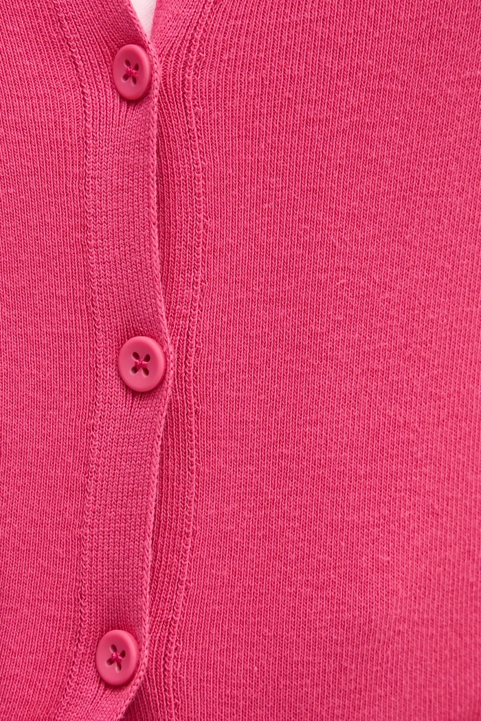 United Colors of Benetton kardigan bawełniany 1091D5558 różowy