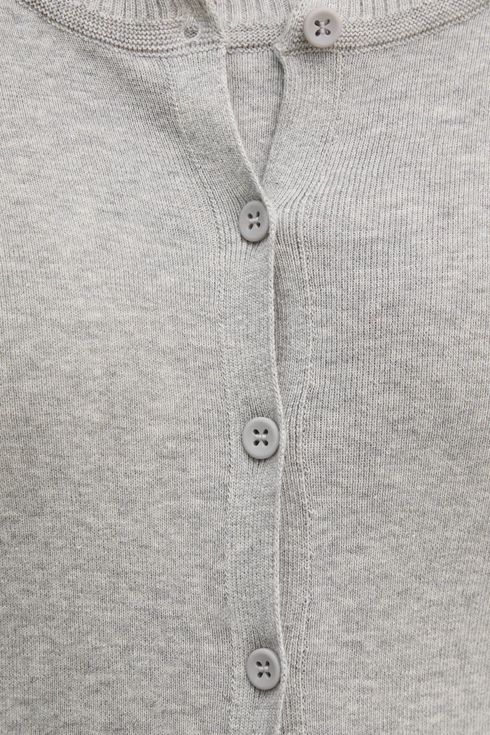 United Colors of Benetton kardigan bawełniany 1091D5558 szary