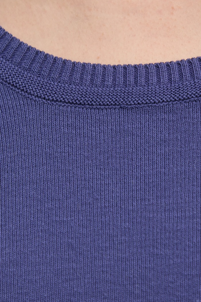 Bavlněný svetr United Colors of Benetton 1091D1M08 námořnická modř